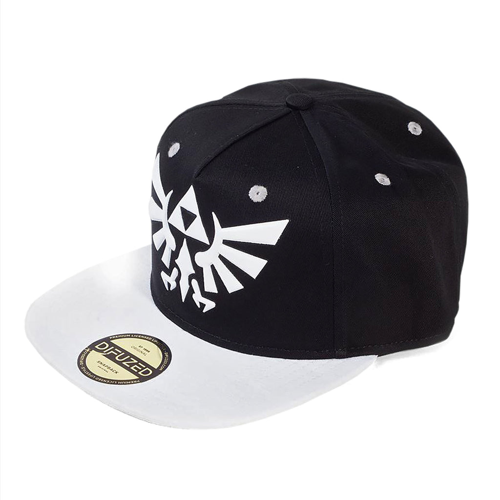 Produktbild Zelda - Hyrule Logo Snapback Cap schwarz-weiß
