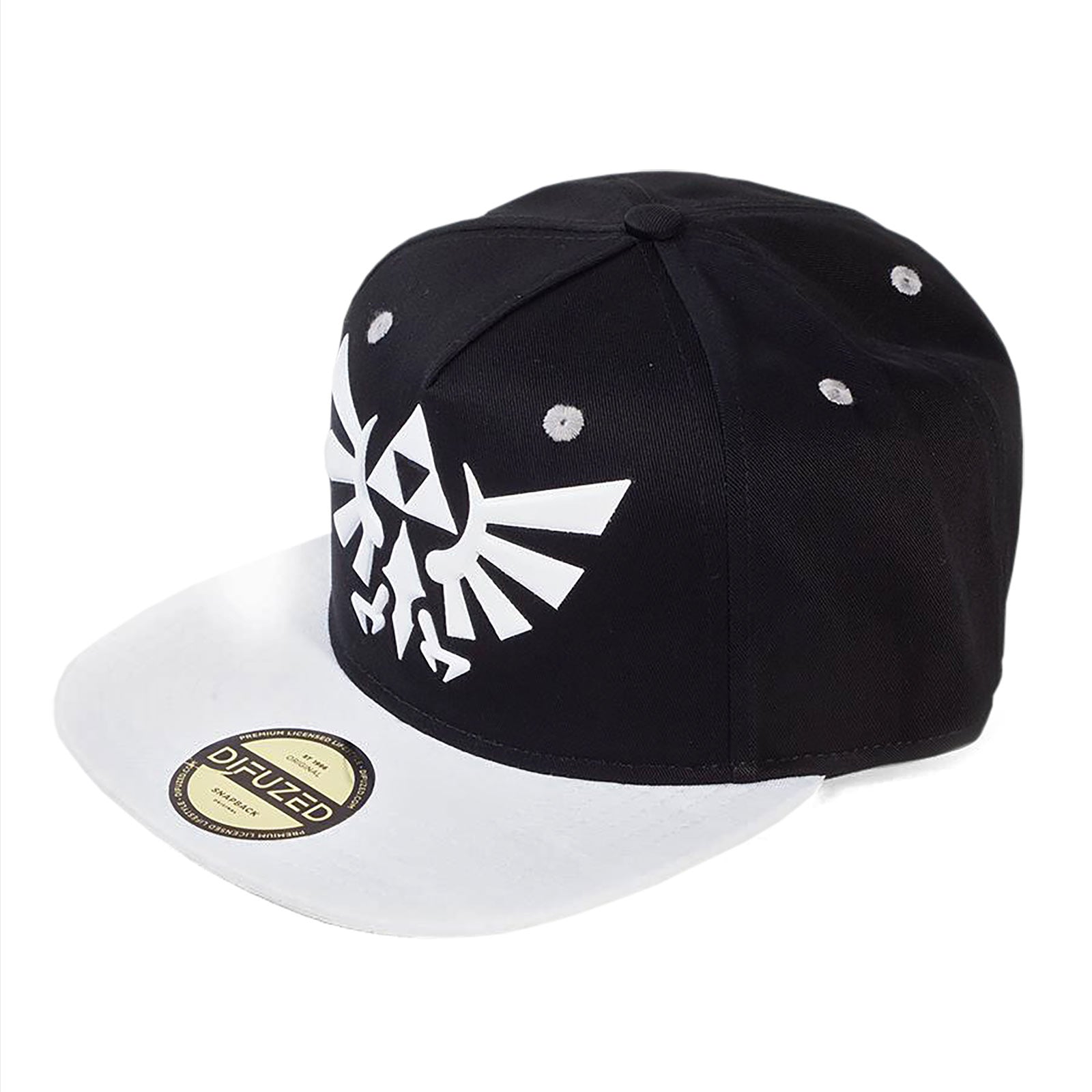 Produktbild Zelda - Hyrule Logo Snapback Cap schwarz-weiß