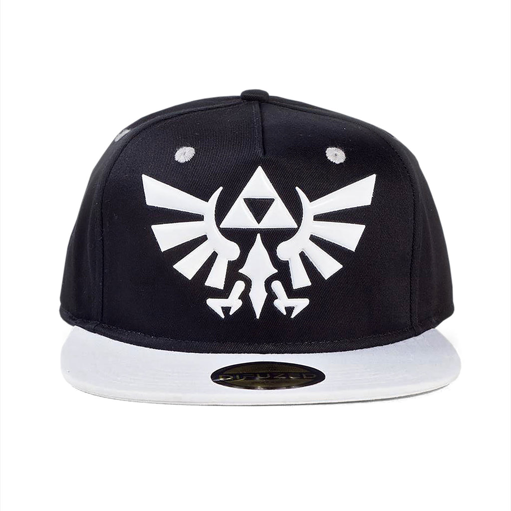 Produktbild Zelda - Hyrule Logo Snapback Cap schwarz-weiß