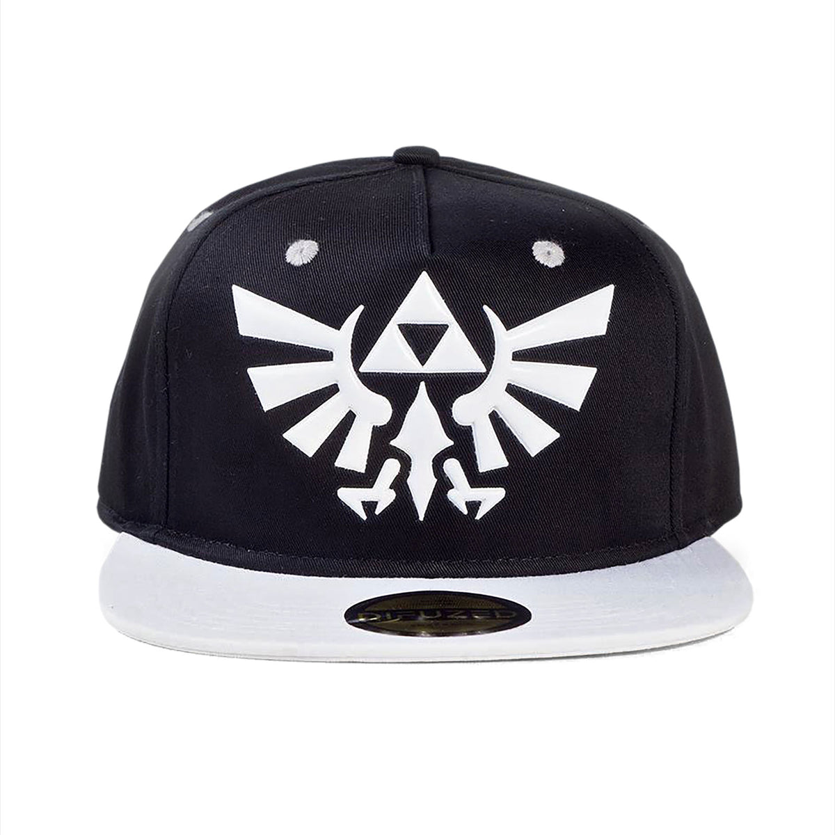 Produktbild Zelda - Hyrule Logo Snapback Cap schwarz-weiß
