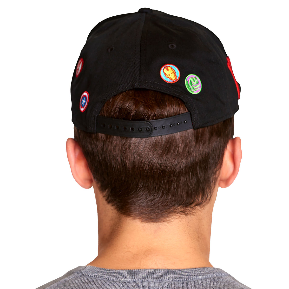 Produktbild Marvel - Hero Icons Snapback Cap schwarz