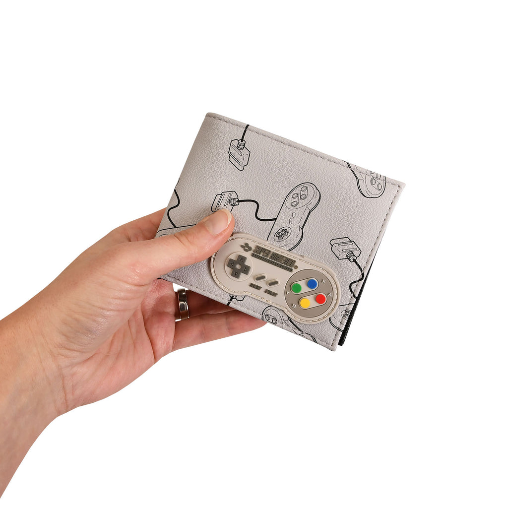 Image produit Nintendo - Portefeuille SNES Controller gris