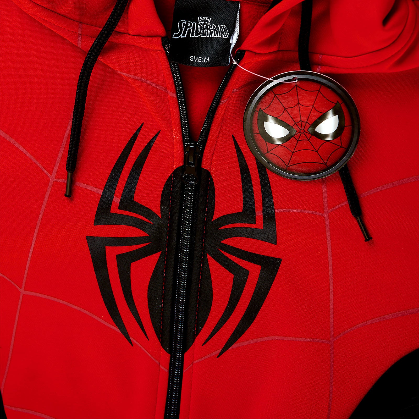 Immagine del prodotto Spider-Man - Giacca con cappuccio in costume rosso e nero