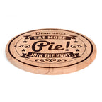 Image produit Supernatural - Eat More Pie Planche à découper en hêtre
