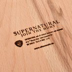 Image produit Supernatural - Eat More Pie Planche à découper en hêtre