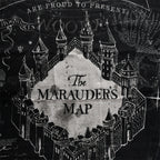 Produktbild Harry Potter - Karte des Rumtreibers Loop Schal schwarz