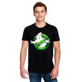 Immagine del prodotto Ghostbusters - T-shirt nera con logo Slime