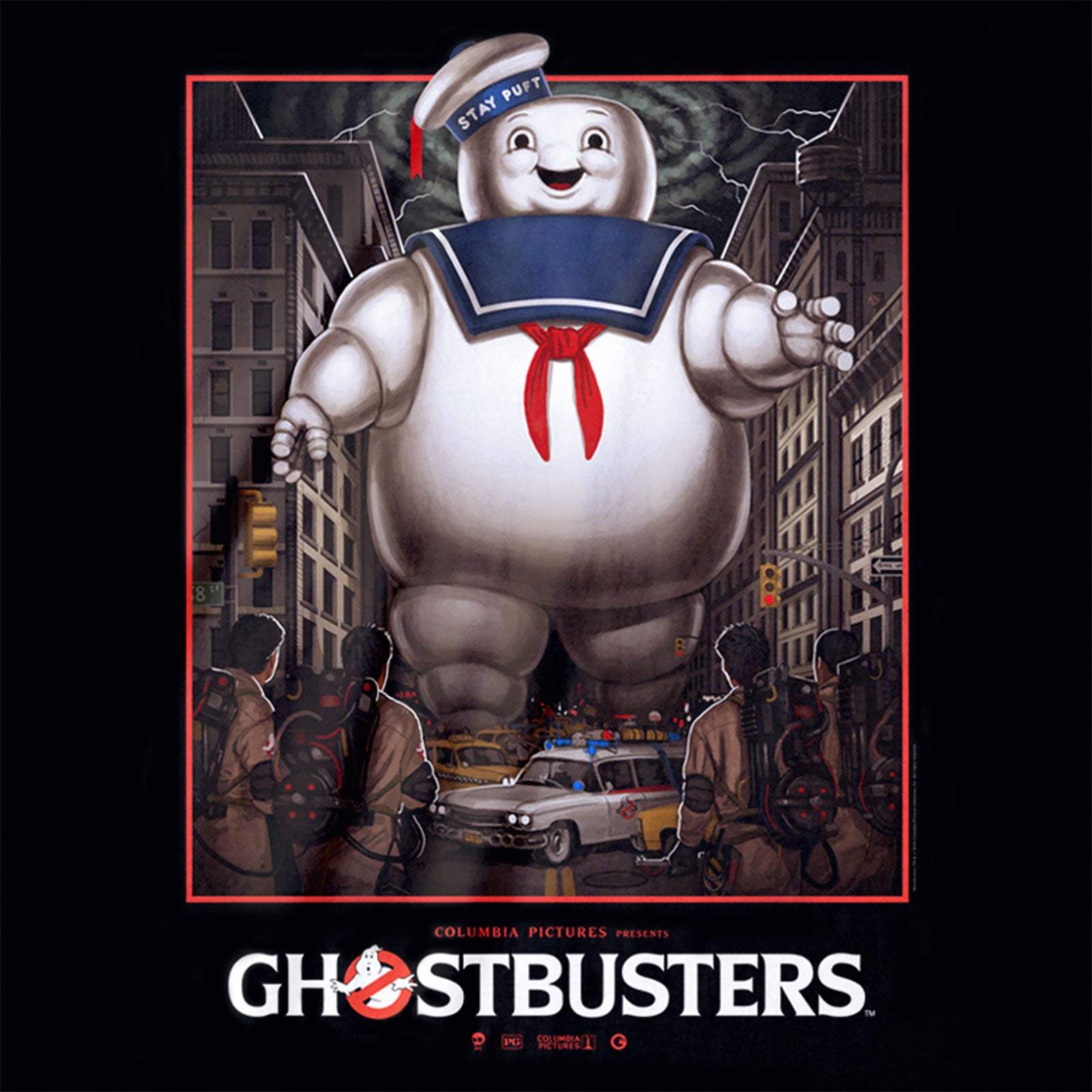 Immagine del prodotto Ghostbusters - T-shirt nera Marshmallow Man