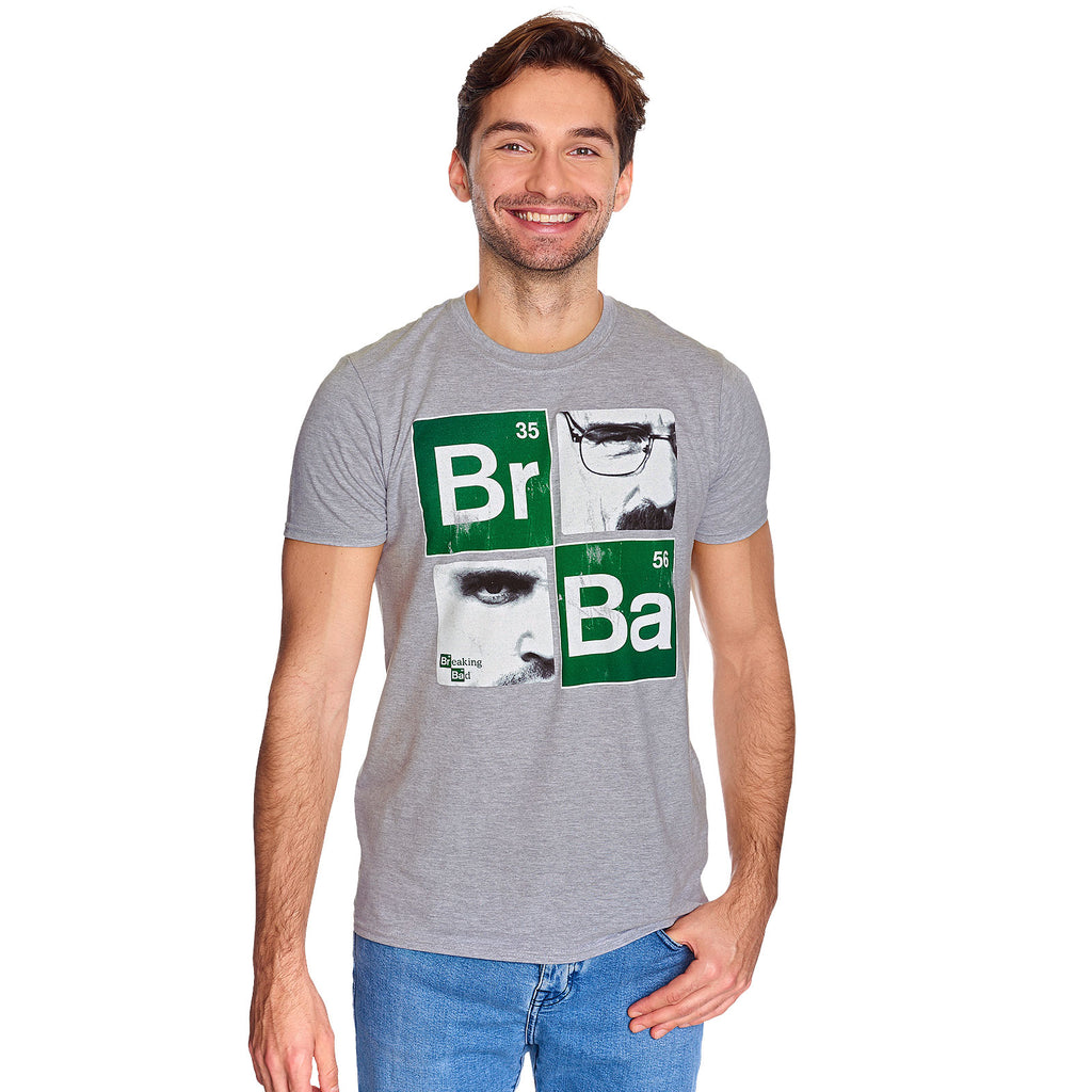 Immagine del prodotto Breaking Bad - T-shirt Squares grigia