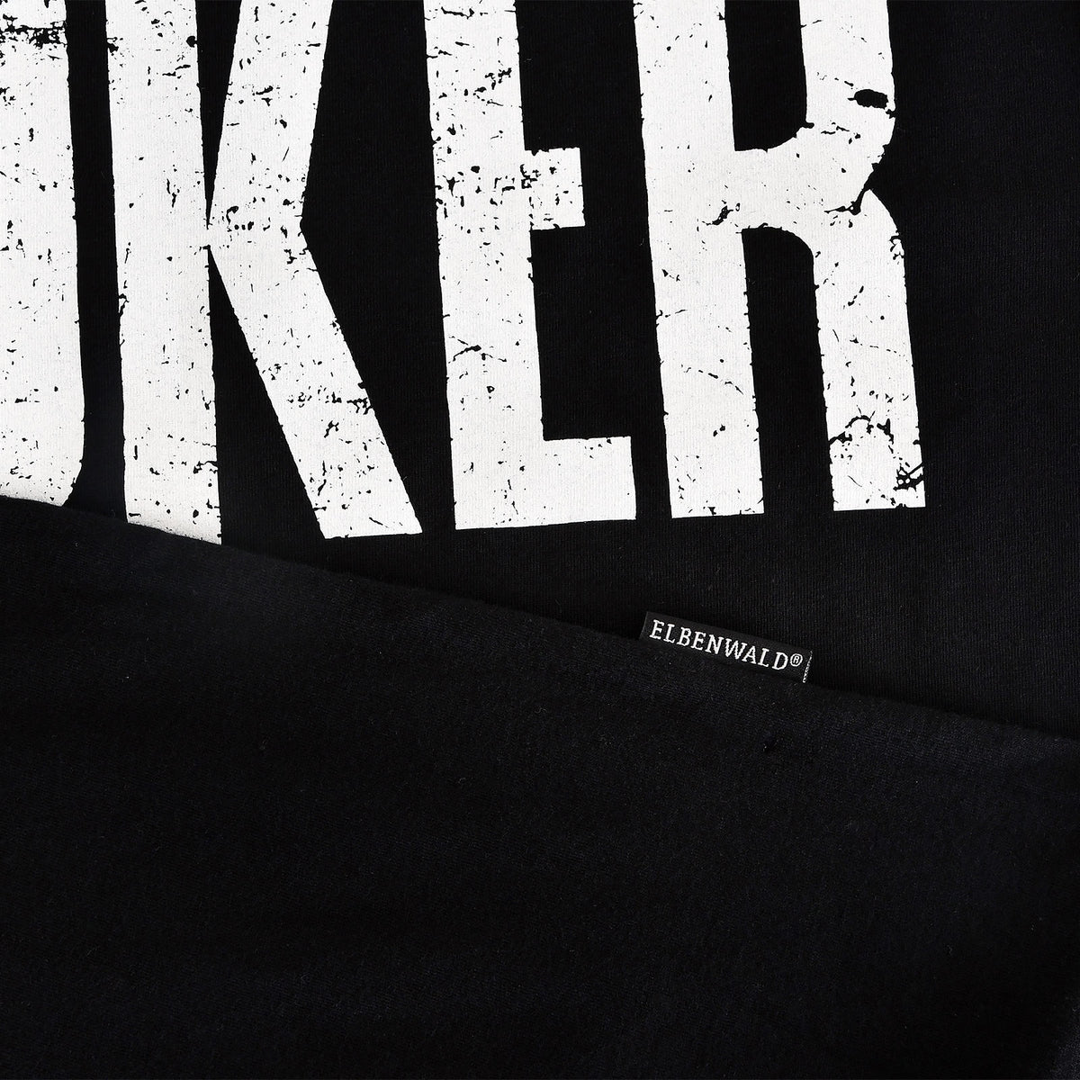 Produktbild Joker Distressed Logo T-Shirt schwarz