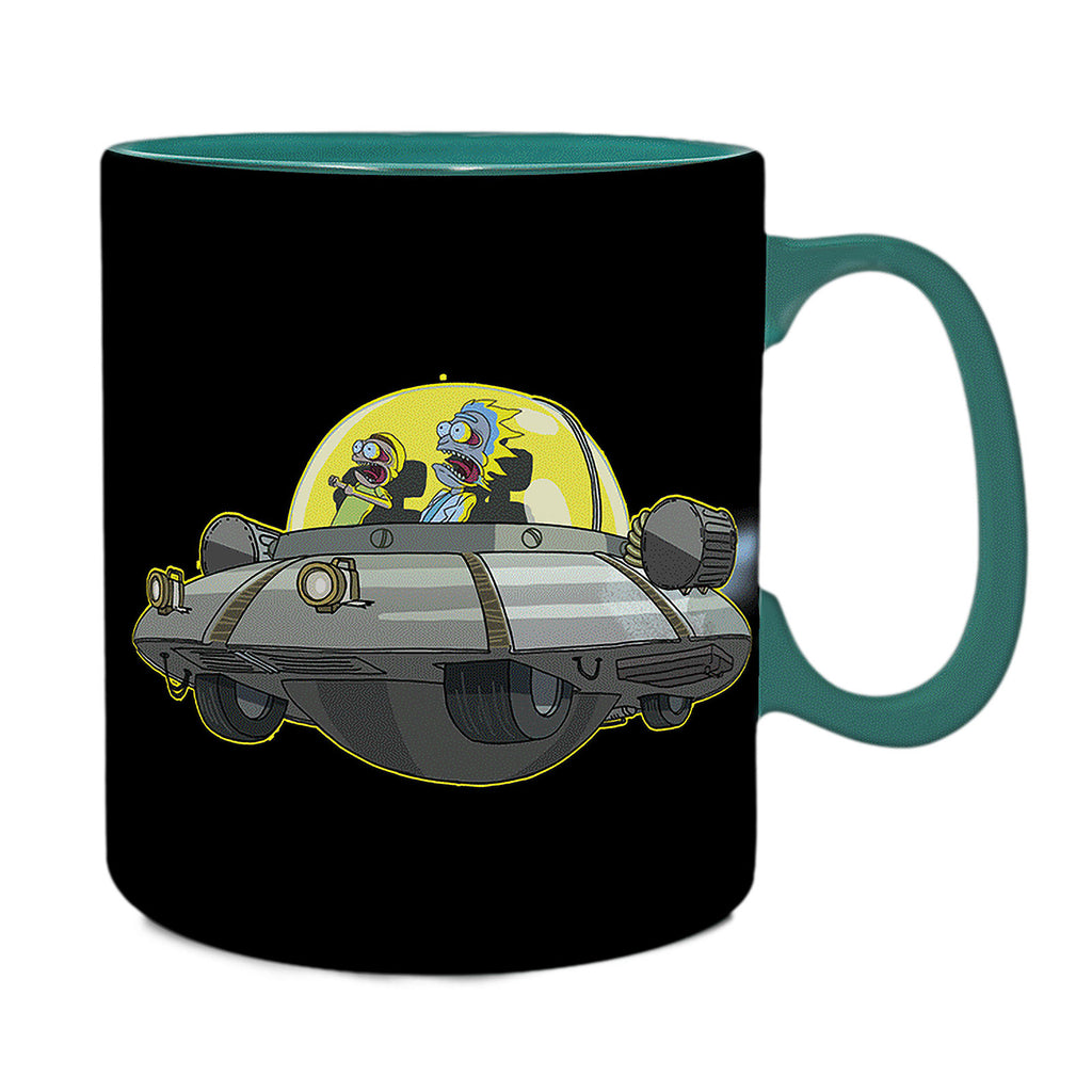 Produktbild Rick and Morty - Spaceship Thermoeffekt Tasse