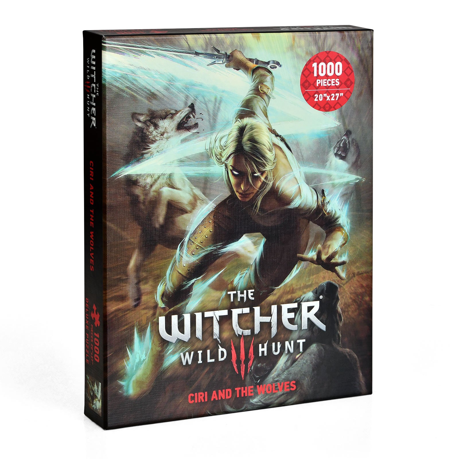 Image produit Witcher - Puzzle Ciri contre les Loups