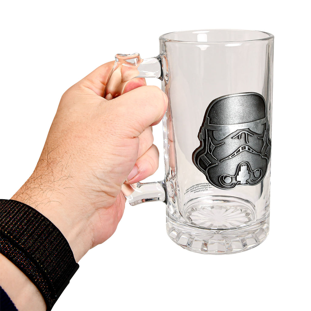 Image produit Chope en verre Stormtrooper originale