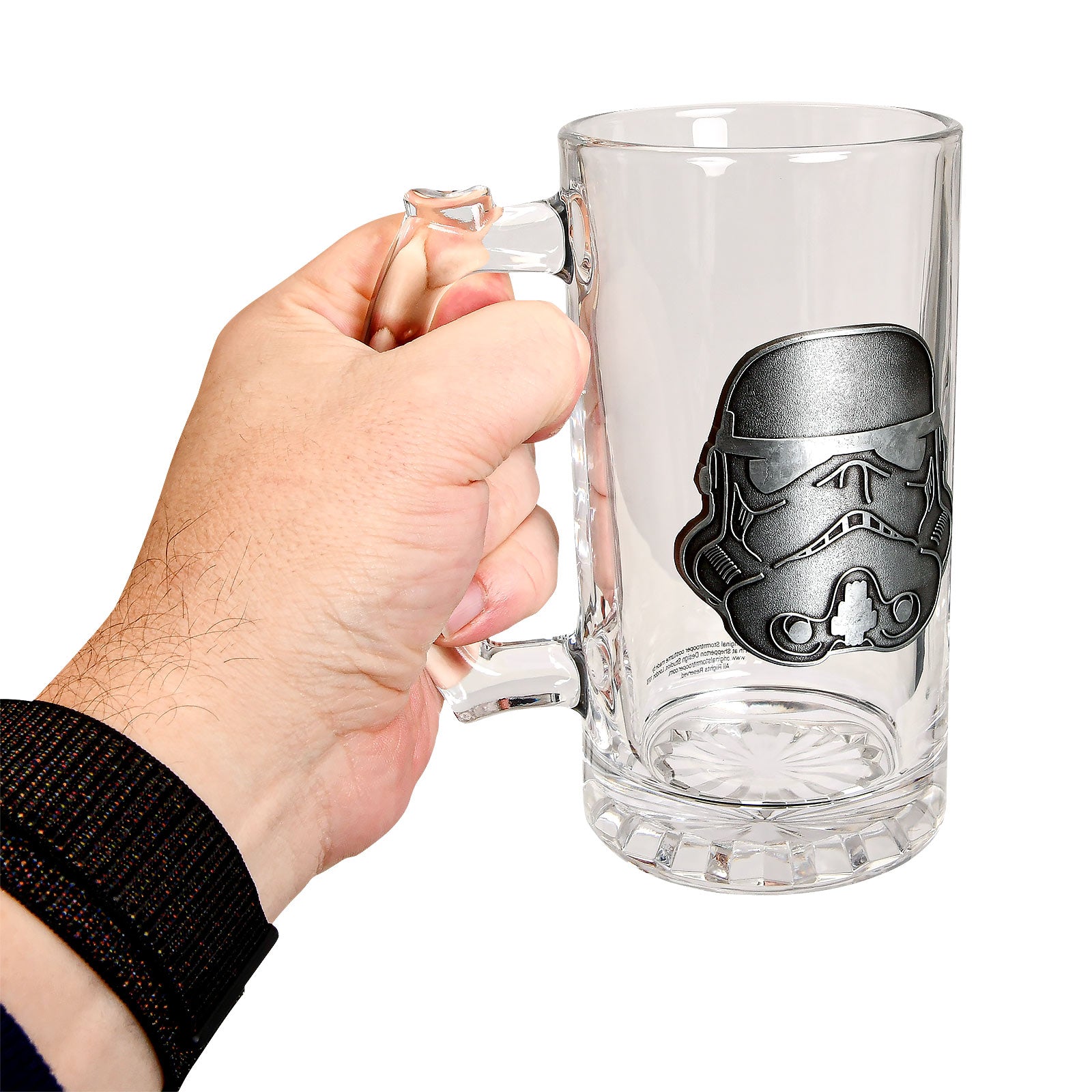 Image produit Chope en verre Stormtrooper originale
