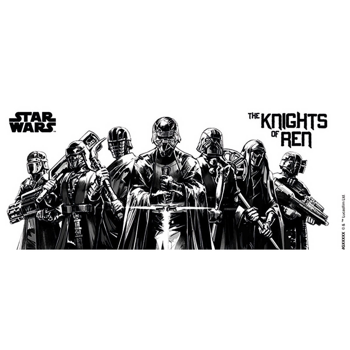 Immagine del prodotto Star Wars - Knights of Ren Tazza in bianco e nero
