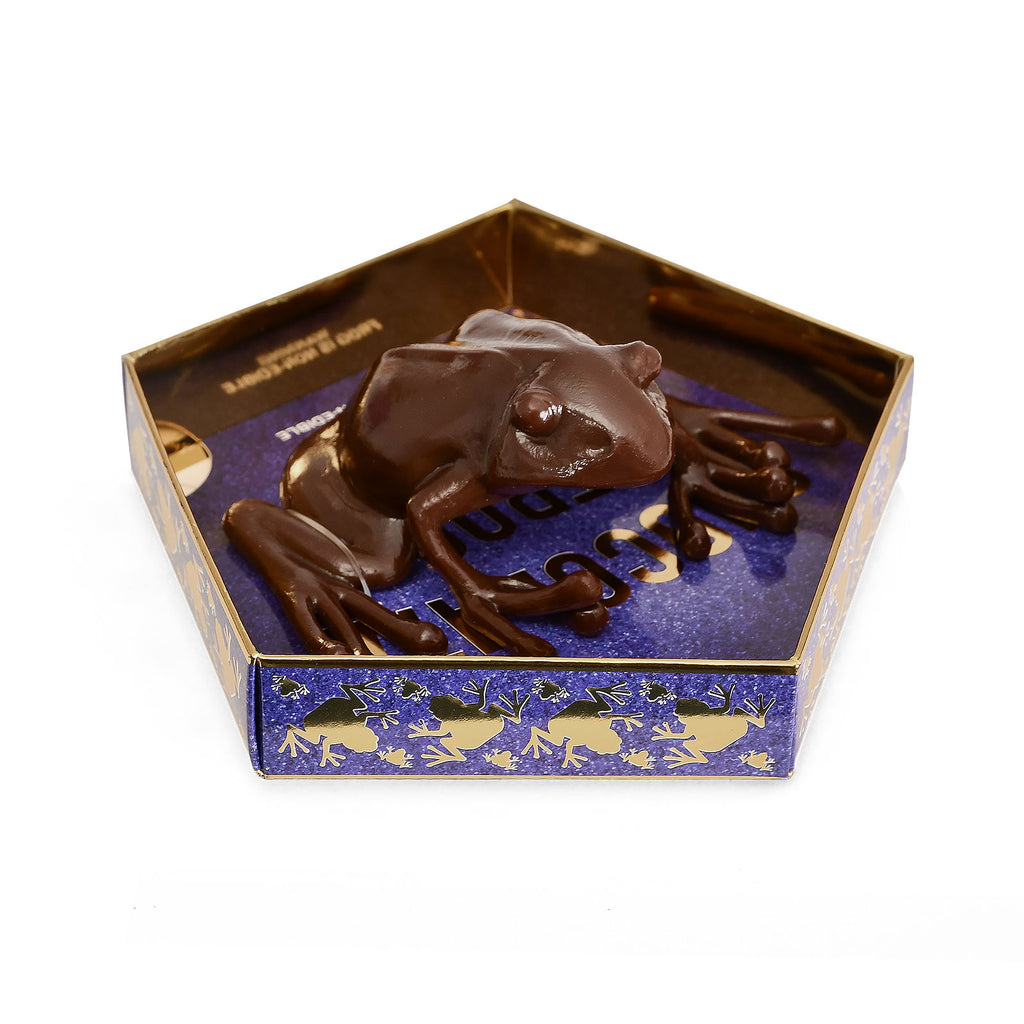 Produktbild Schokofrosch Figur mit Sammelkarte - Harry Potter