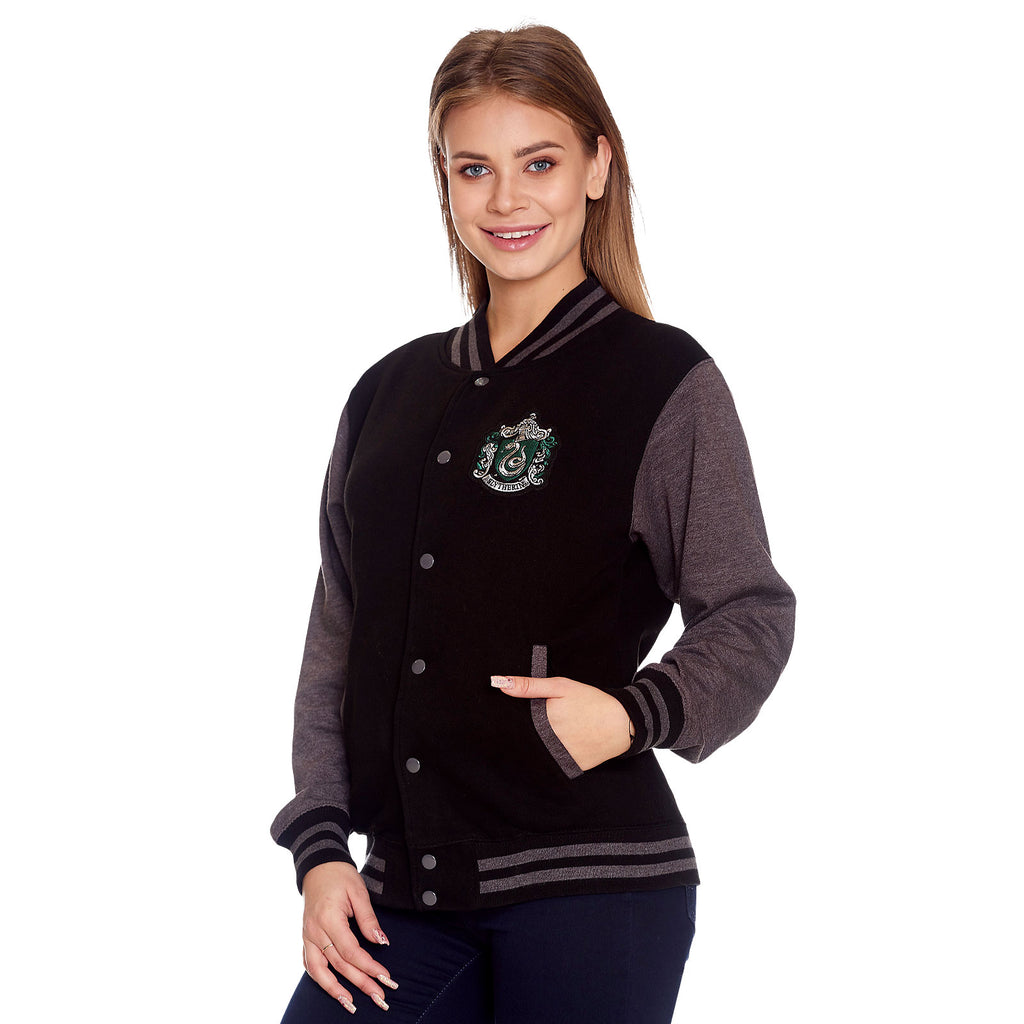Produktbild Harry Potter - Slytherin Wappen College Jacke