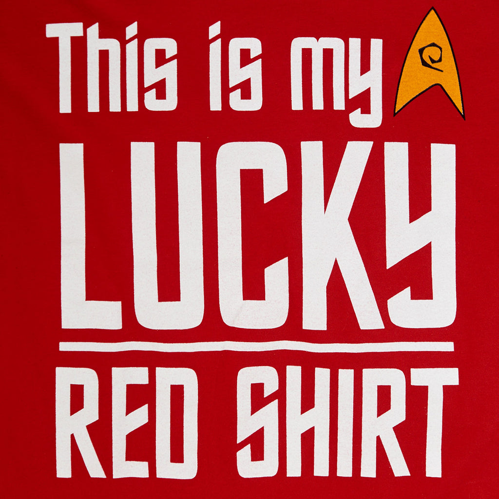 Produktbild Star Trek - My Lucky Red T-Shirt rot