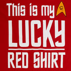 Produktbild Star Trek - My Lucky Red T-Shirt rot