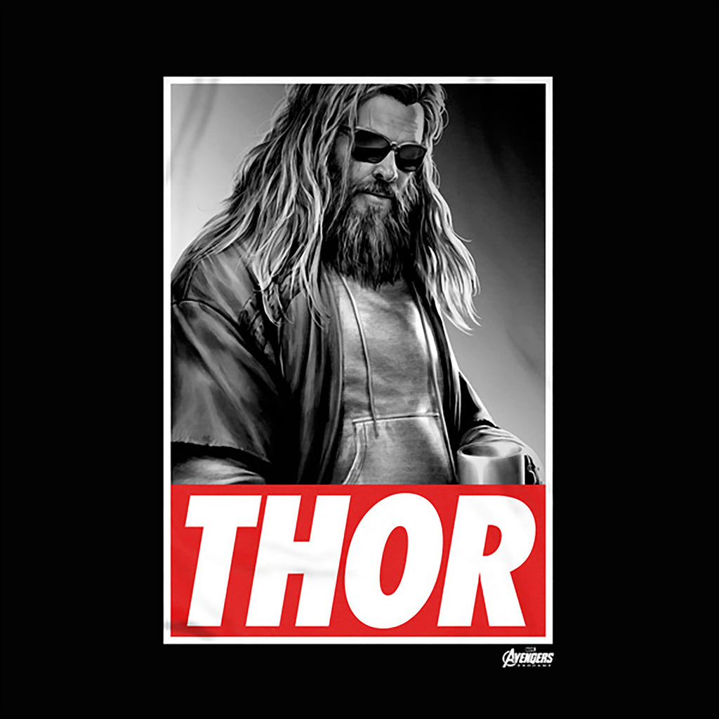 Image produit Avengers - T-Shirt décontracté Thor noir
