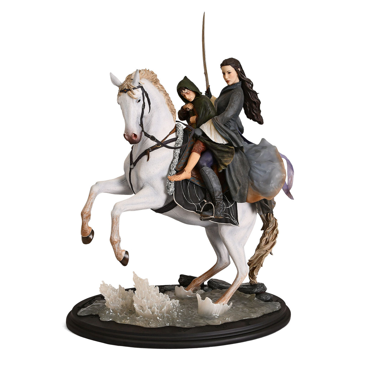 Immagine del prodotto Il Signore degli Anelli - Arwen & Frodo su Asfaloth Figura deluxe di 48 cm