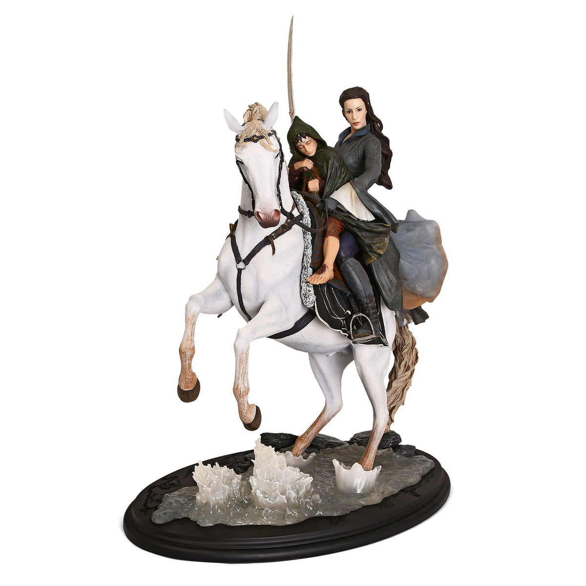 Immagine del prodotto Il Signore degli Anelli - Arwen & Frodo su Asfaloth Figura deluxe di 48 cm