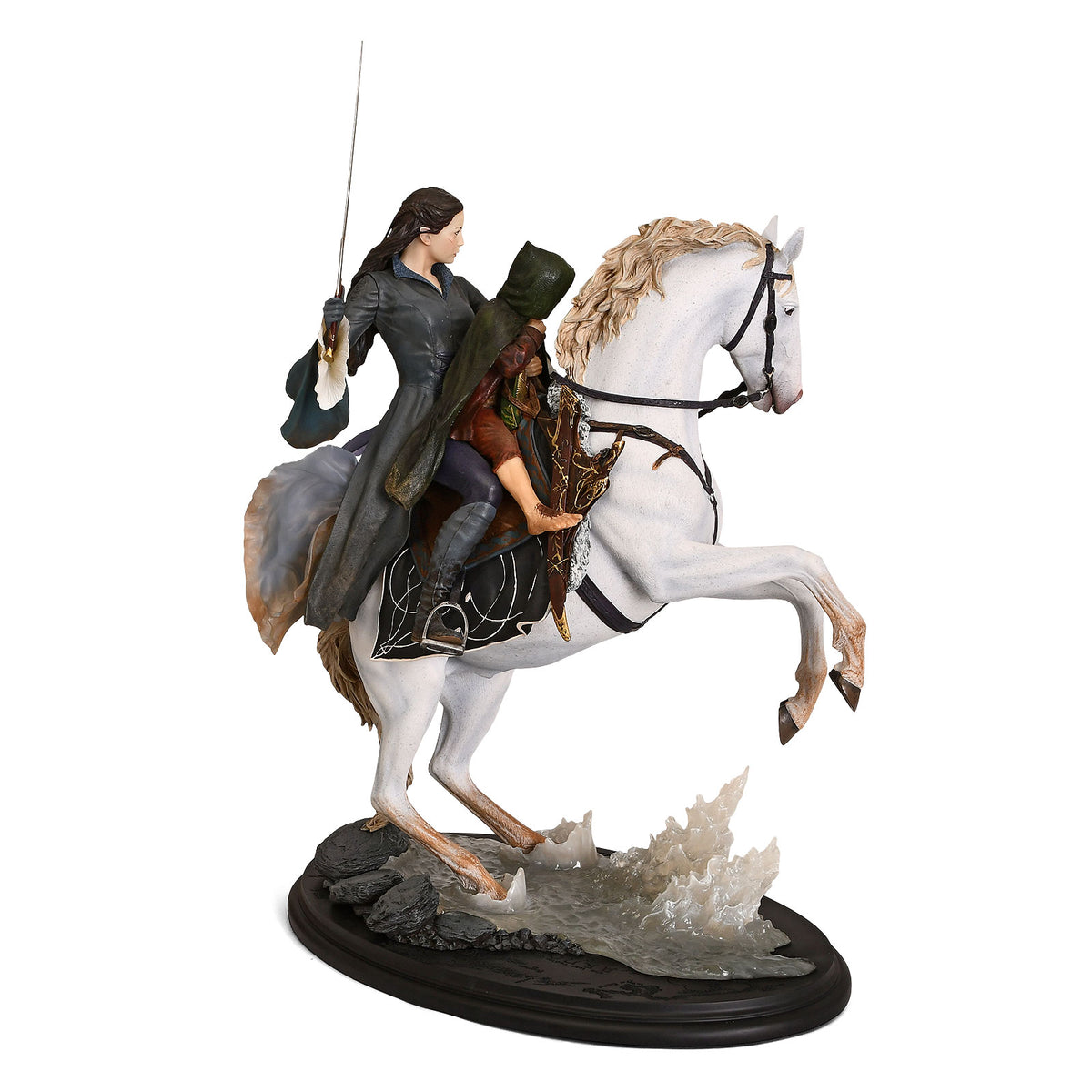 Immagine del prodotto Il Signore degli Anelli - Arwen & Frodo su Asfaloth Figura deluxe di 48 cm