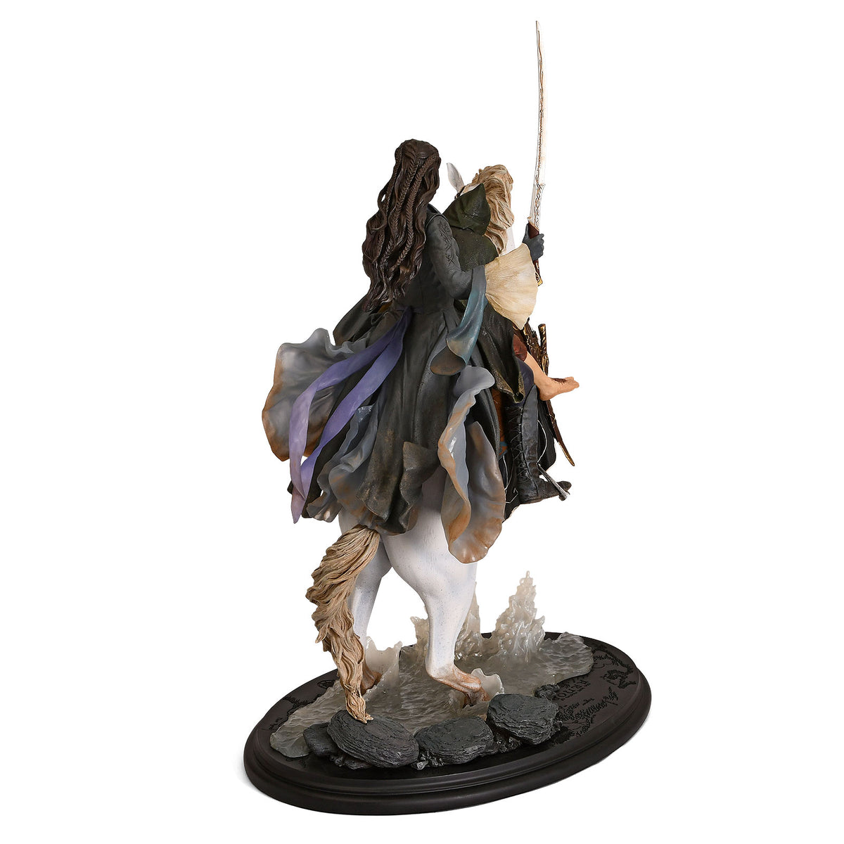Immagine del prodotto Il Signore degli Anelli - Arwen & Frodo su Asfaloth Figura deluxe di 48 cm