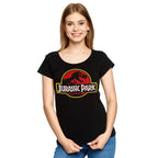 Produktbild Jurassic Park - Logo T-Shirt Damen schwarz
