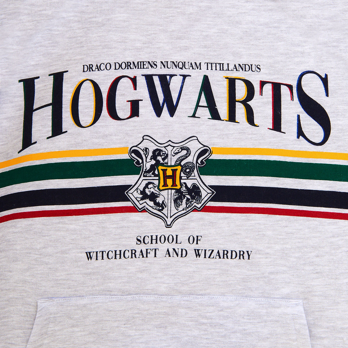 Immagine del prodotto Harry Potter - Felpa con cappuccio di Hogwarts grigia