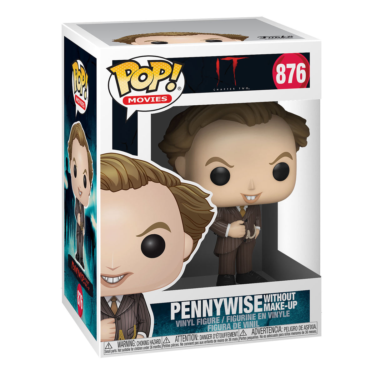 Produktbild Stephen Kings ES - Pennywise ohne Make-up Funko Pop Figur