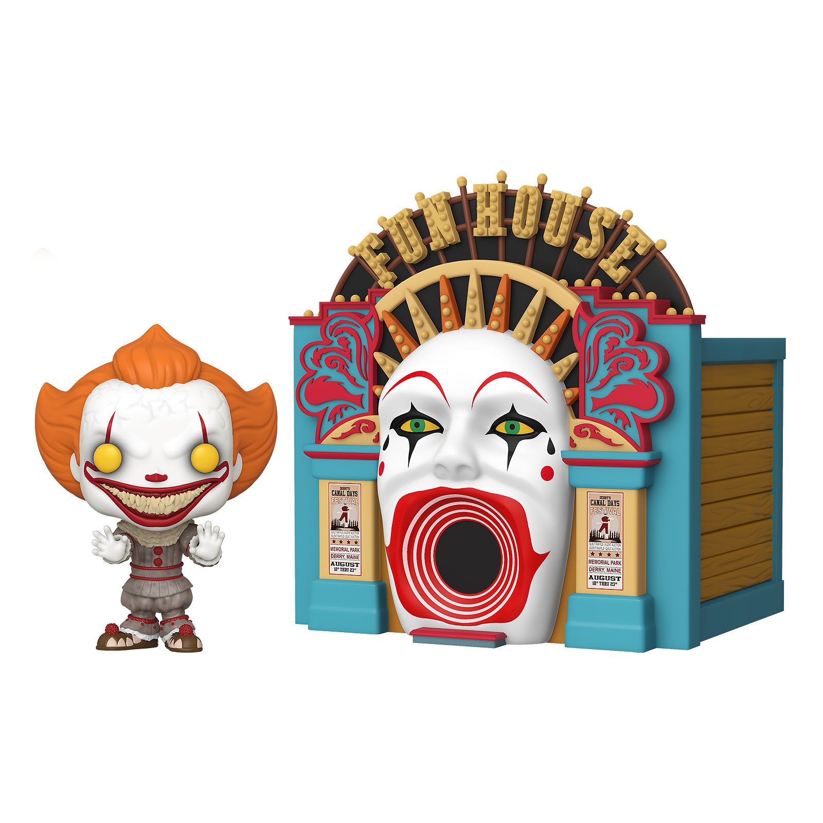 Image produit Stephen King ES - Demonic Pennywise & Funhouse Funko Pop Figurines Set