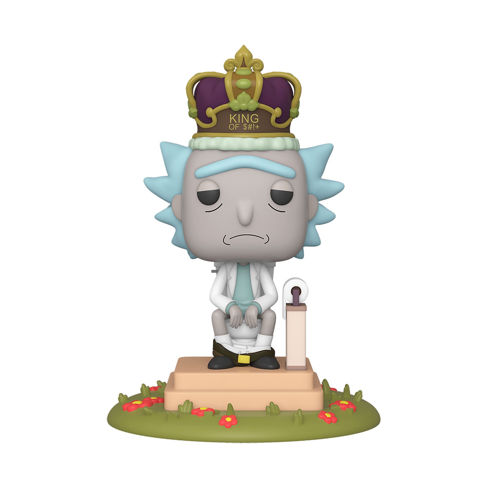 Immagine del prodotto Rick e Morty - King Rick con Suono Funko Pop Figura 17 cm