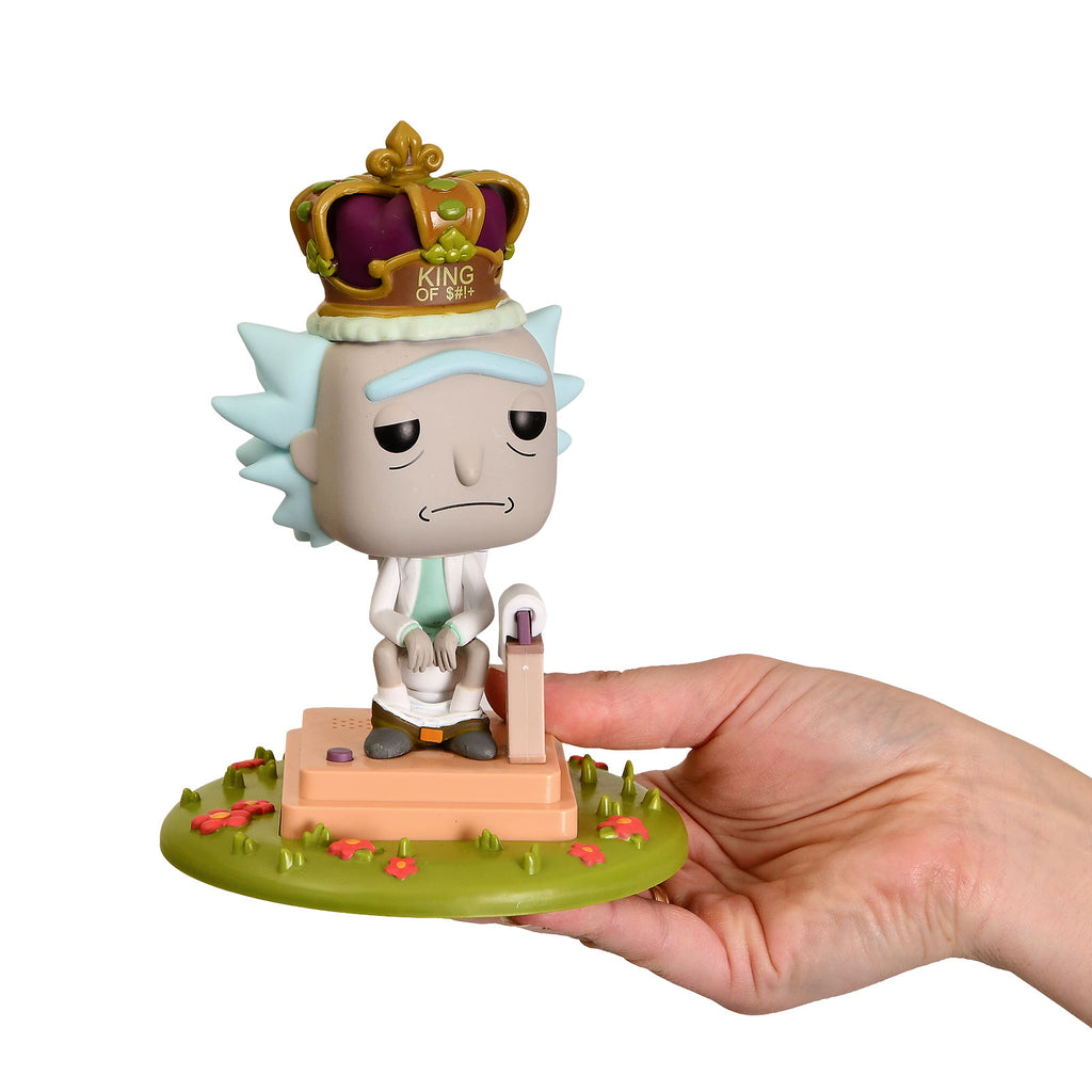 Immagine del prodotto Rick e Morty - King Rick con Suono Funko Pop Figura 17 cm