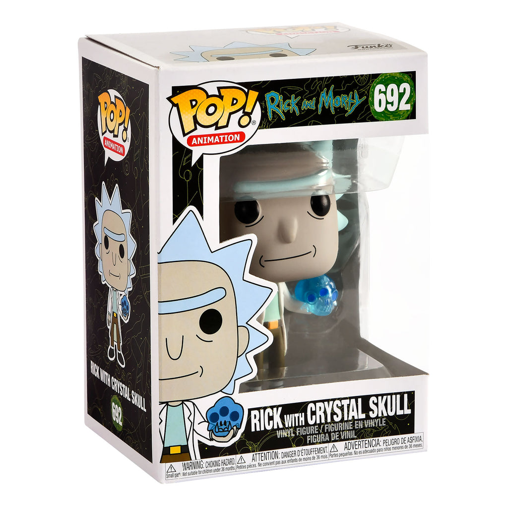 Produktbild Rick and Morty - Rick With Crystal Skull Funko Pop Figur