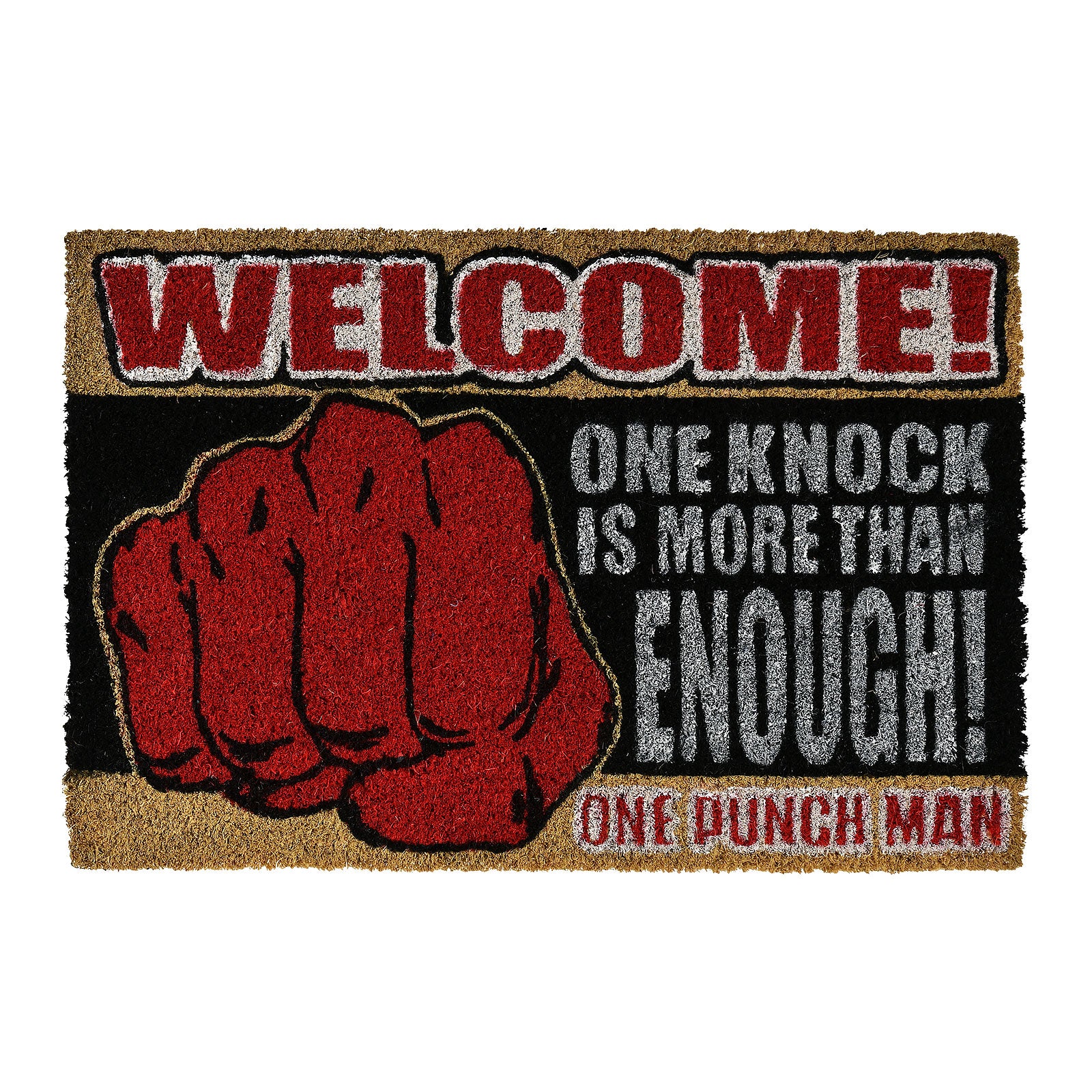 Image produit One Punch Man - Paillasson One Knock