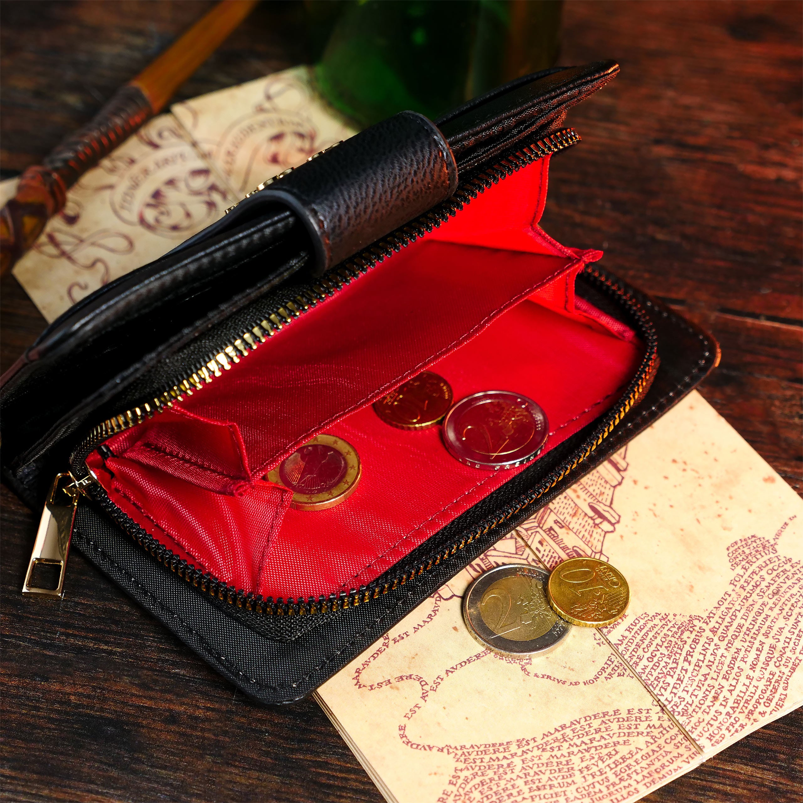 Produktbild Harry Potter - Hogwarts School Geldbörse schwarz