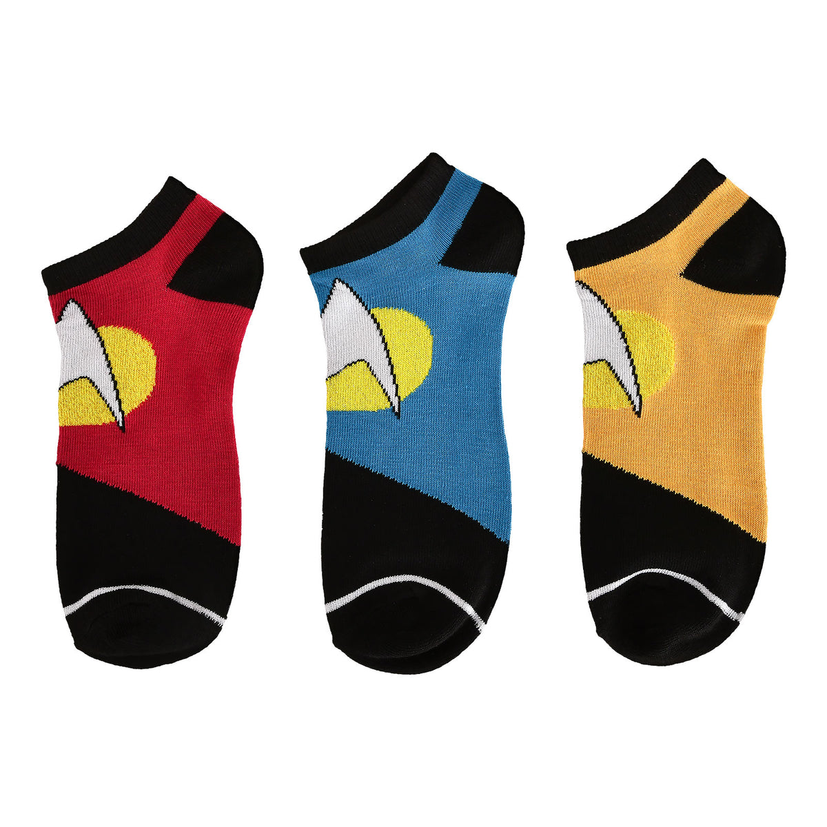 Produktbild Star Trek - Logo Sneaker Socken 3er Set