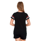 Produktbild Deadpool - Logo Pyjama kurz Damen schwarz
