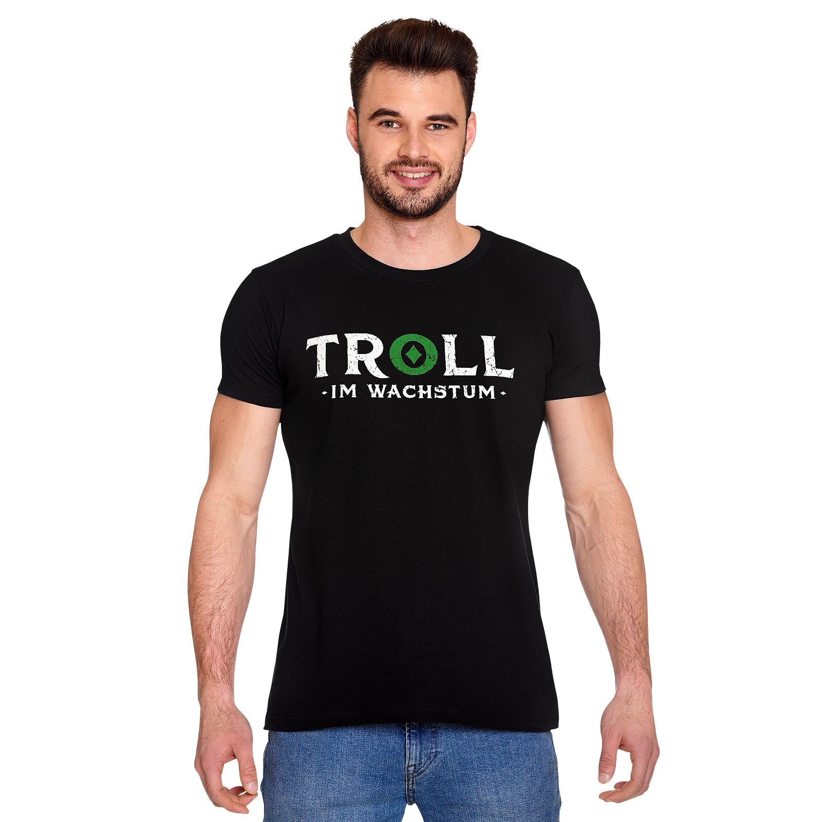Immagine del prodotto Maglietta nera Troll in crescita
