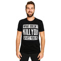 Produktbild What Doesn't Kill You Gives You XP T-Shirt schwarz