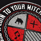 Immagine del prodotto T-shirt da donna 'Toss a Coin' per fan di Witcher, nera