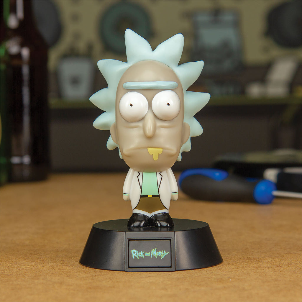 Produktbild Rick and Morty - Rick Icons 3D Tischlampe