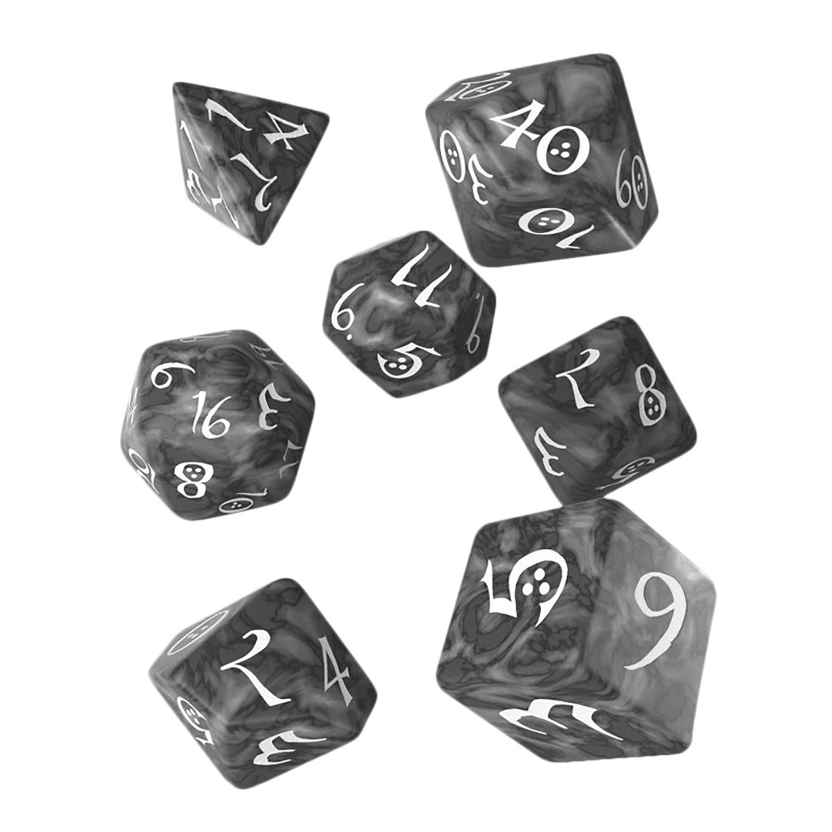 Image produit Classic RPG Set de dés 7pcs gris