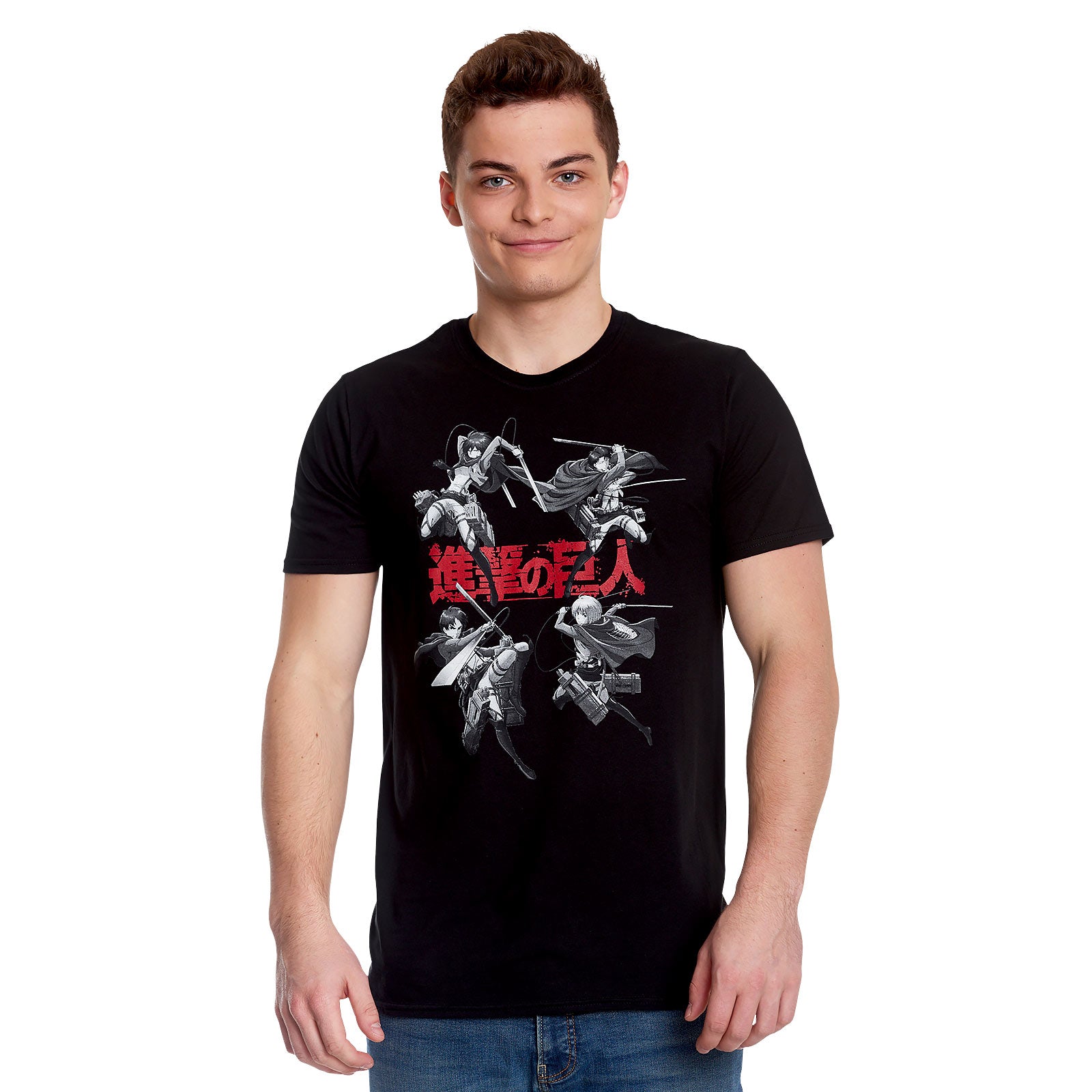 Image produit Attack on Titan - T-Shirt Personnages
