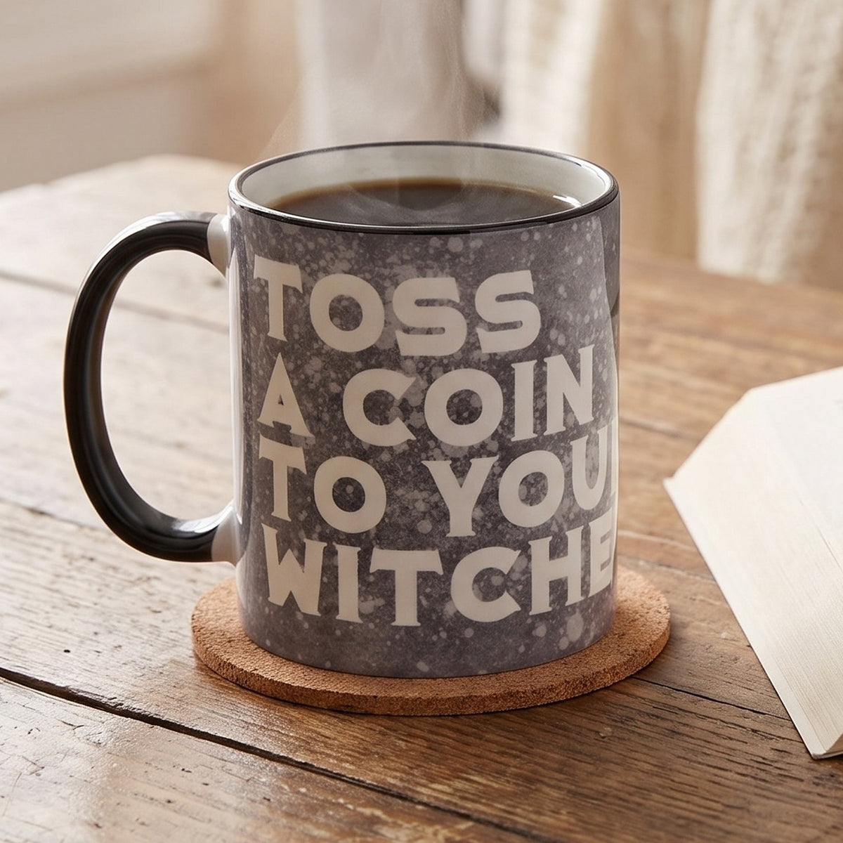 Immagine del prodotto Tazza 'Toss a Coin' per fan di Witcher