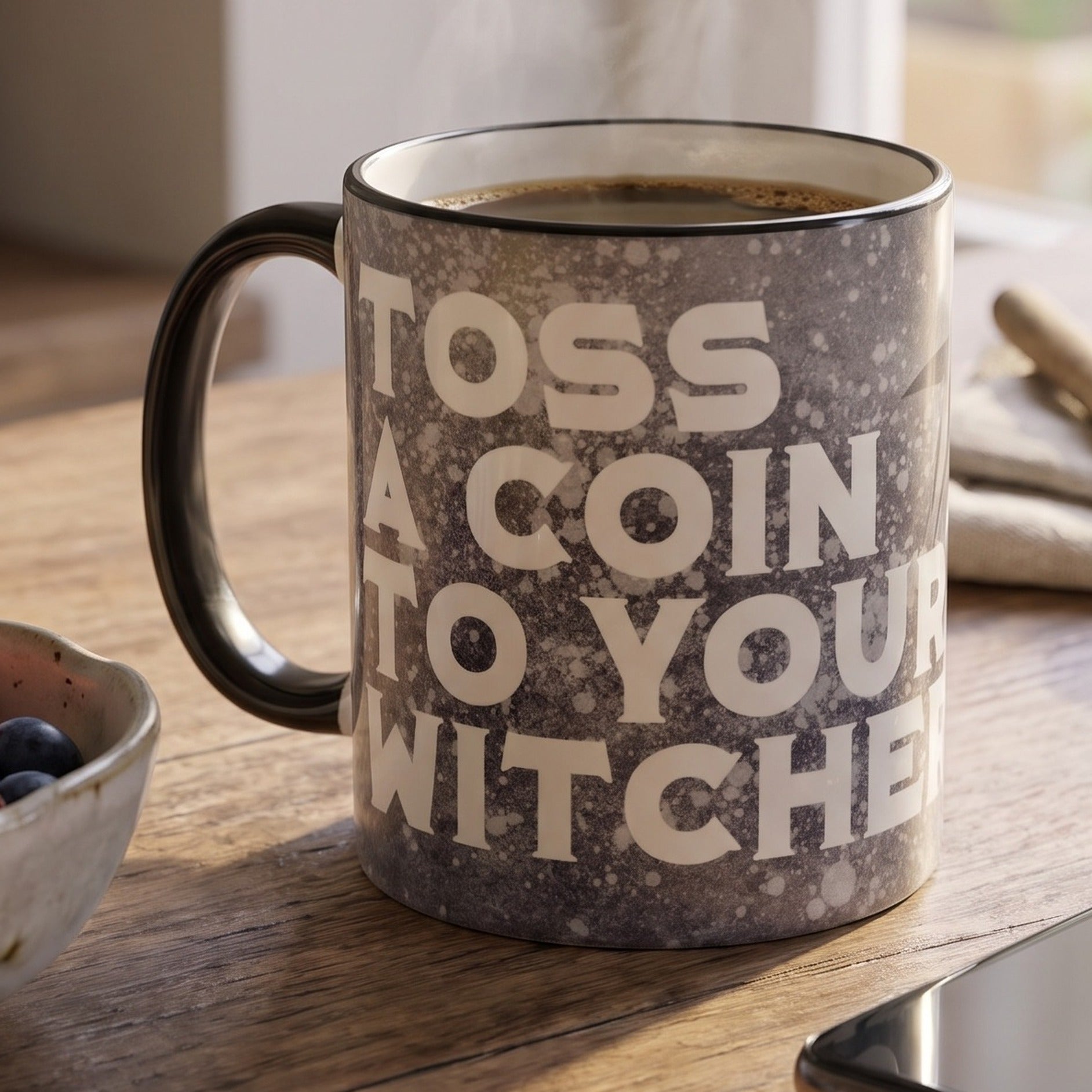 Immagine del prodotto Tazza 'Toss a Coin' per fan di Witcher
