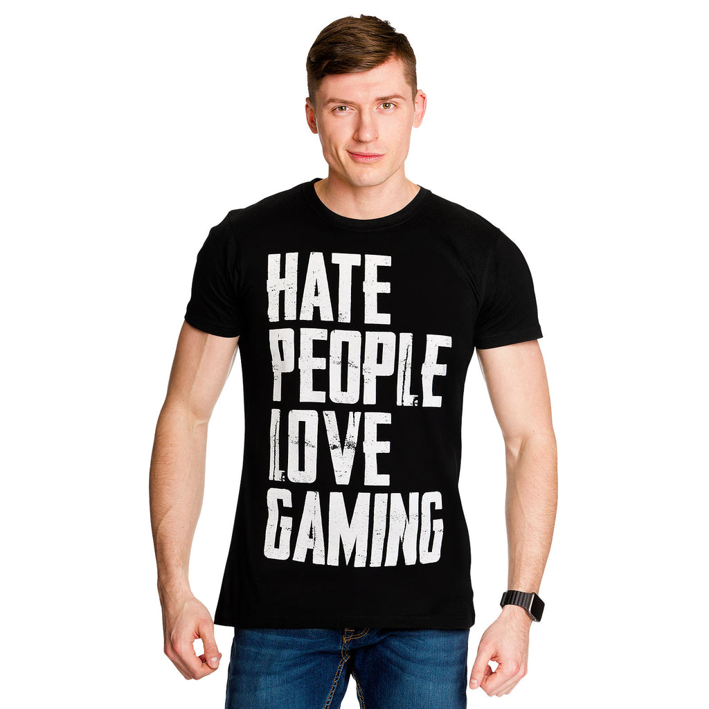 Immagine del prodotto Maglietta nera Hate People Love Gaming