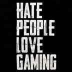 Immagine del prodotto Maglietta nera Hate People Love Gaming
