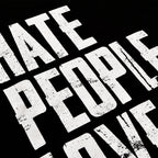 Immagine del prodotto Maglietta nera Hate People Love Gaming